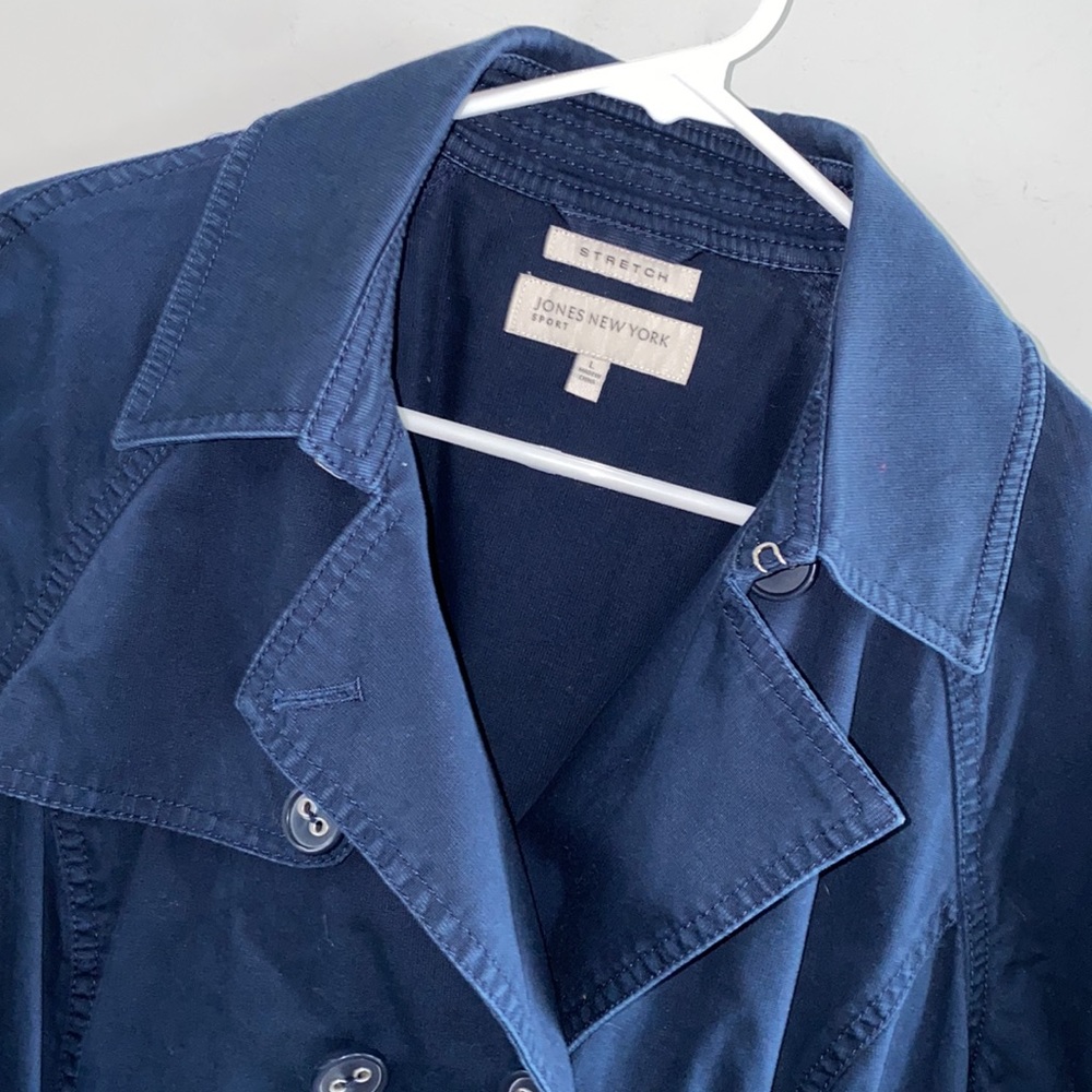 Jones New York Sport navy spring time jacket - Picture 2 of 4